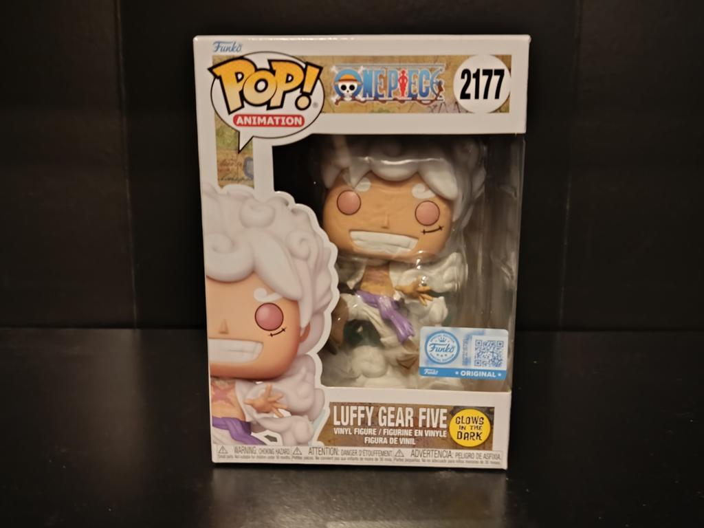 Luffy Gear Five 2177 Funko Pop (gitd) Exclusive One Piece, Ophalen of Verzenden, Nieuw