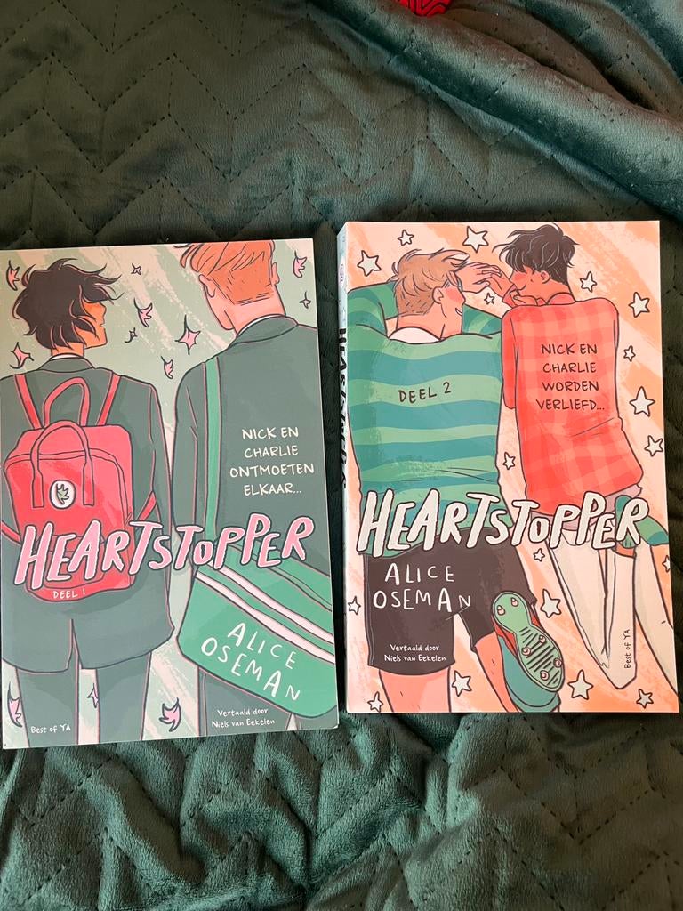 Leesboeken: Heartstopper deel 1 & 2, Ophalen, Zo goed als nieuw, Fictie