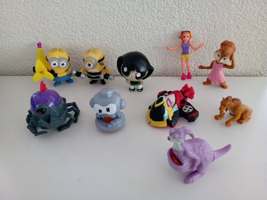 Verschillende Figuurtjes uitgegeven door McDonalds, Ophalen of Verzenden, Gebruikt