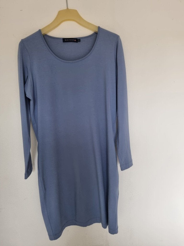 Blue river dames jurk maat XL, Kleding | Dames, Blauw, Maat 42/44 (L), Nieuw, Ophalen of Verzenden