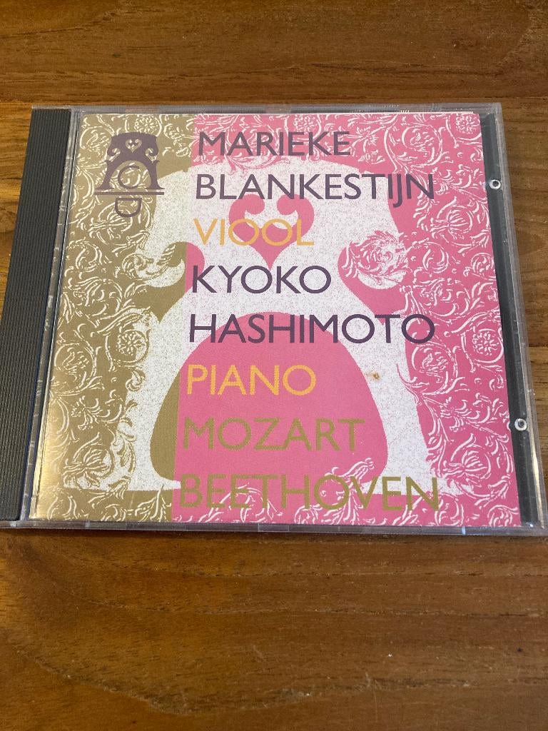 Marieke Blankestijn / Kyoko Hashimoto - Mozart / Beethoven, Ophalen of Verzenden, Classicisme, Zo goed als nieuw, Kamermuziek
