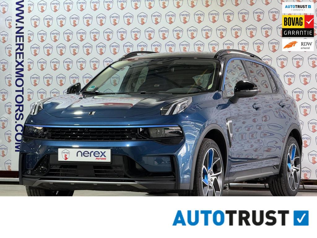 Lynk & Co 01 1.5 PANO/CAMERA/AUTO-PILOT/MEMORY/APPLE-CARPLAY, Stof, Zwart, Blauw, Automatische klimaatregeling