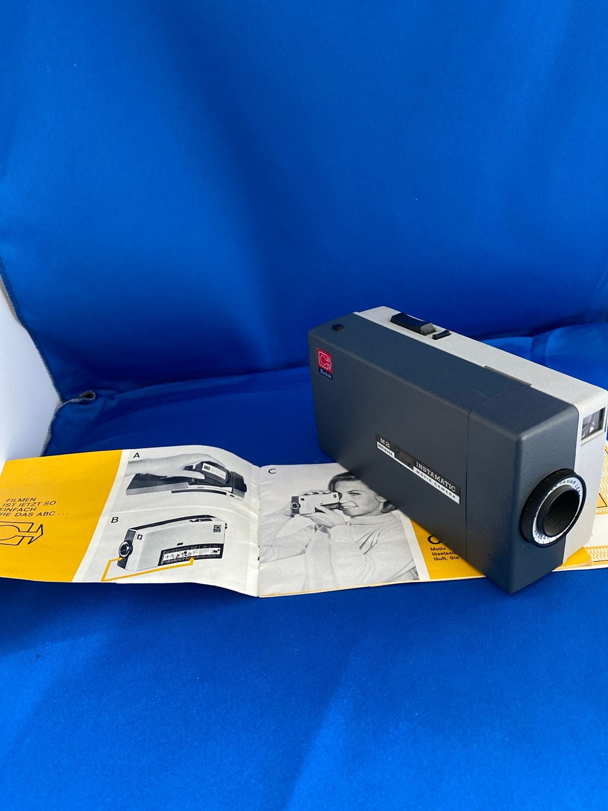 Vintage Kodak Instamatic M2 Movie Camera - Zo goed als nieuw, Audio, Tv en Foto, Ophalen of Verzenden, Zo goed als nieuw, Compact