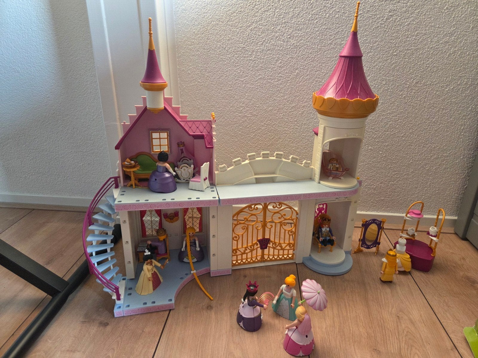 Playmobil prinsessen kasteel met mooie aankleding, Ophalen, Zo goed als nieuw, Overige typen