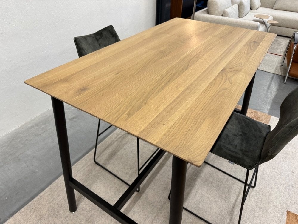 Nieuw Bree’s new world Luna bartafel eiken design tafel 140, 50 tot 100 cm, 100 tot 150 cm, Eikenhout, Nieuw