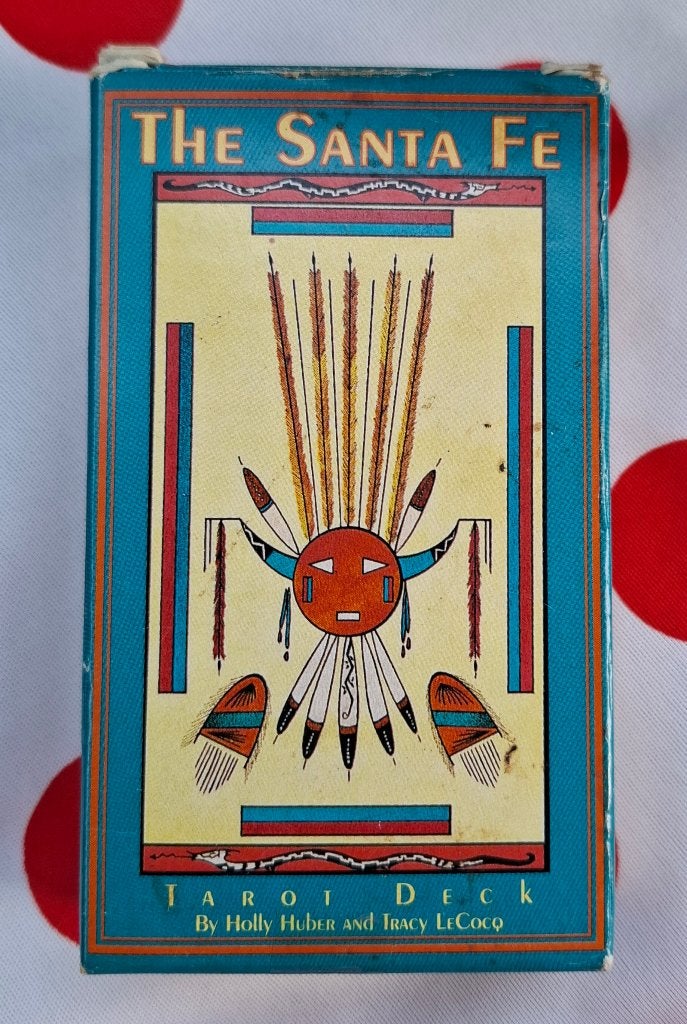 Vintage The Santa Fe Tarot deck USA, Tarot of Kaarten leggen, Ophalen of Verzenden, Zo goed als nieuw, Holly Huber en Tracy LeCocq