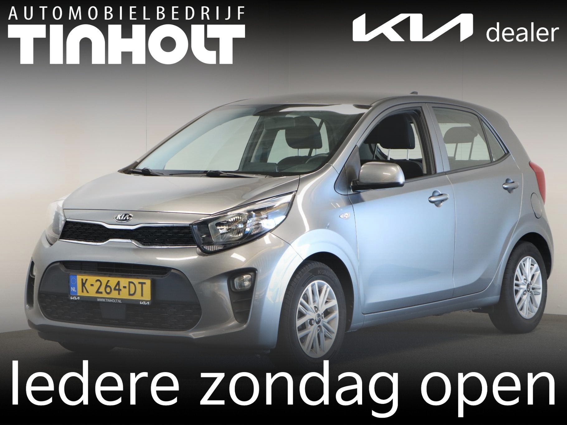 Kia Picanto 1.0 DPi DynamicLine, Voorwielaandrijving, 12 maanden, Stof, Gebruikt