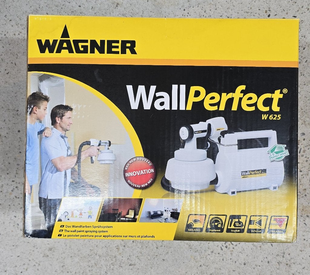 Wagner verfspuit W 625 voor binnen en buiten., Ophalen of Verzenden, Nieuw, Verfspuit of Verfpomp