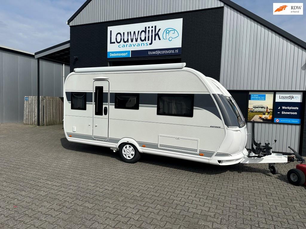 HOBBY On Tour 460 DL ’24 (Enkele Bedden, Mover, Luifel), Rondzit, Hobby, Bedrijf, 6 tot 7 meter