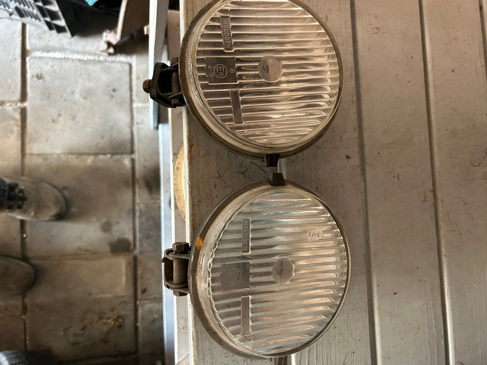 4x Verstralers mistlamper DDR voor Oldtimer, Ophalen of Verzenden