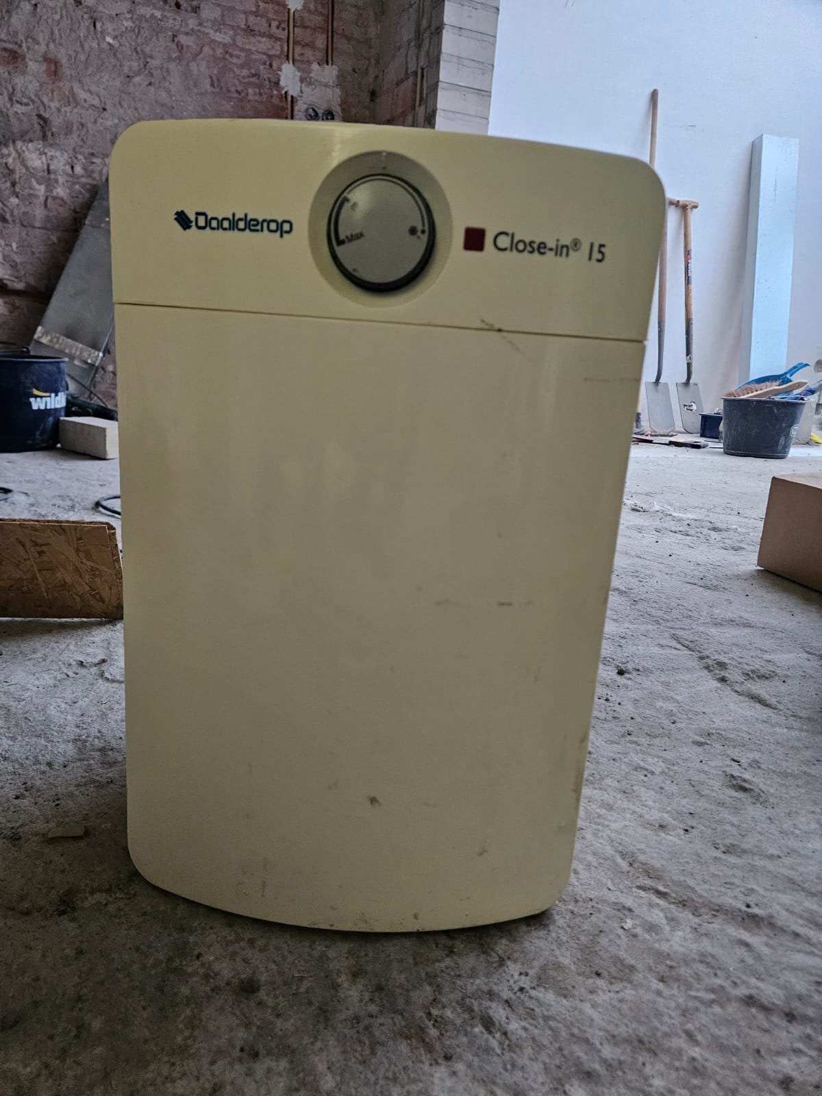Close-in boiler Daalderop 15 liter, Doe-het-zelf en Verbouw, Ophalen, Aardgas, Boiler, Zo goed als nieuw