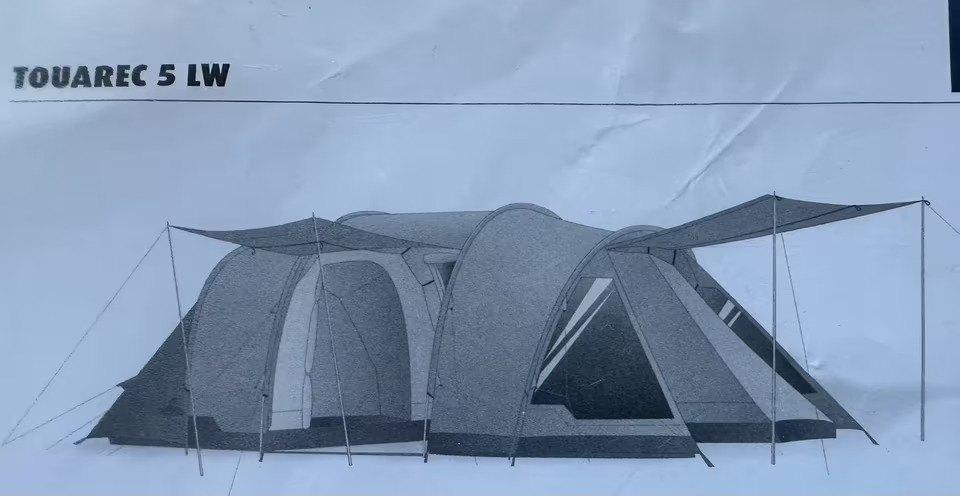 Nomad Touarec V tent , katoen, geen Air, Caravans en Kamperen, Ophalen, Gebruikt, Tot en met 5
