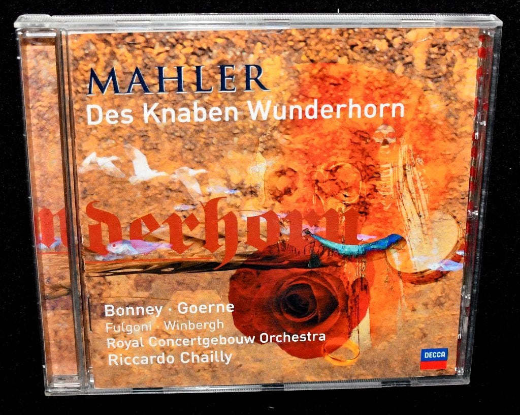 Mahler - Des Knaben Wunderhorn - Bonney - Goerne - Fulgoni,, Ophalen of Verzenden, Classicisme, Zo goed als nieuw, Overige typen