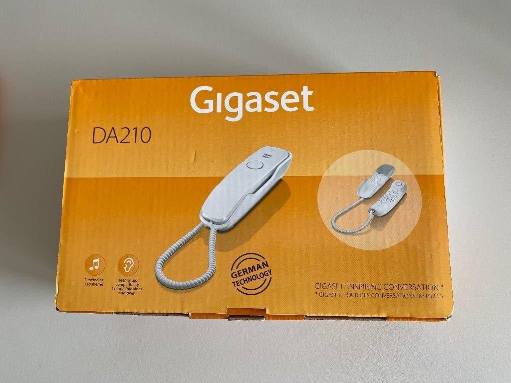 Gigaset DA210 telefoon wit, Ophalen of Verzenden, Nieuw, 1 handset