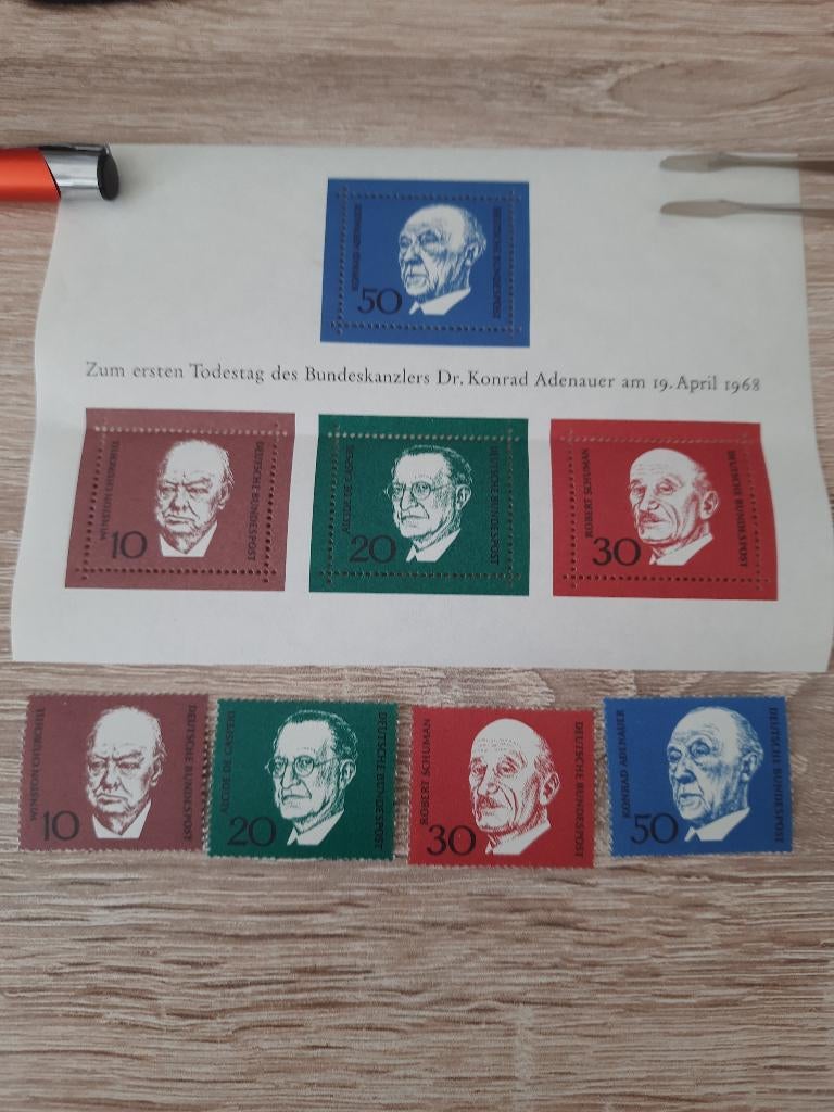 Duitsland, Verzenden, BRD, Postfris