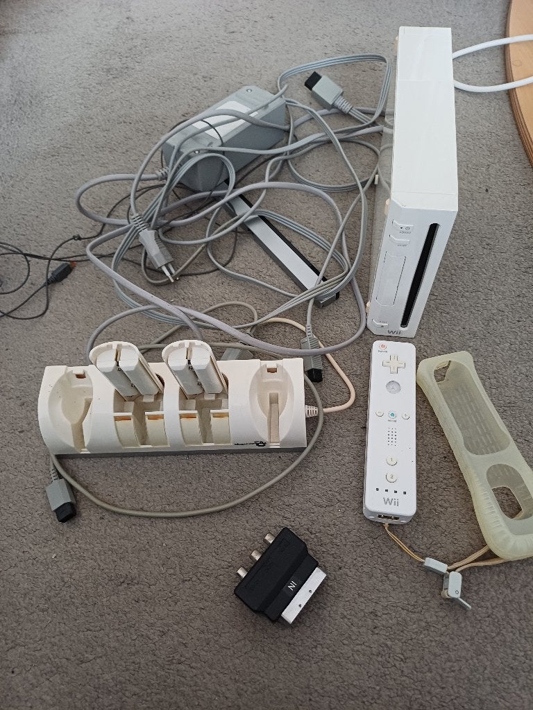 wii spelcomputer, Ophalen, Gebruikt, Met 1 controller, Met games