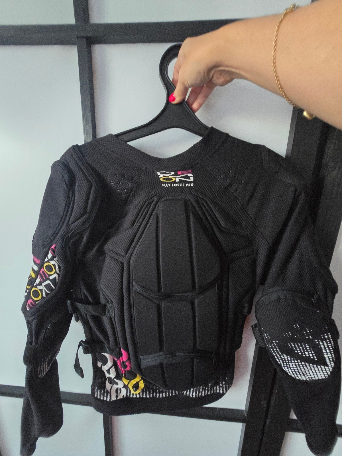 Demon Flex Force Pro Body Protector - Maat S. motoren, Ophalen of Verzenden, Tweedehands