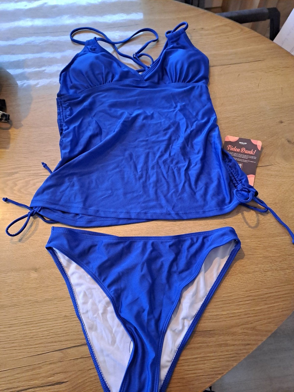 Nieuwe tankini maat M, Overige typen, Blauw, Nieuw, Ophalen of Verzenden