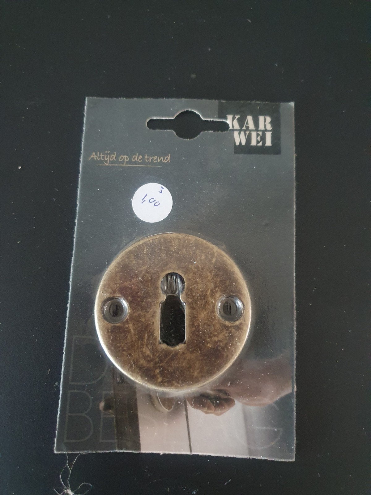 Nieuw sleutelplaatje - Karwei, Ophalen of Verzenden, Nieuw