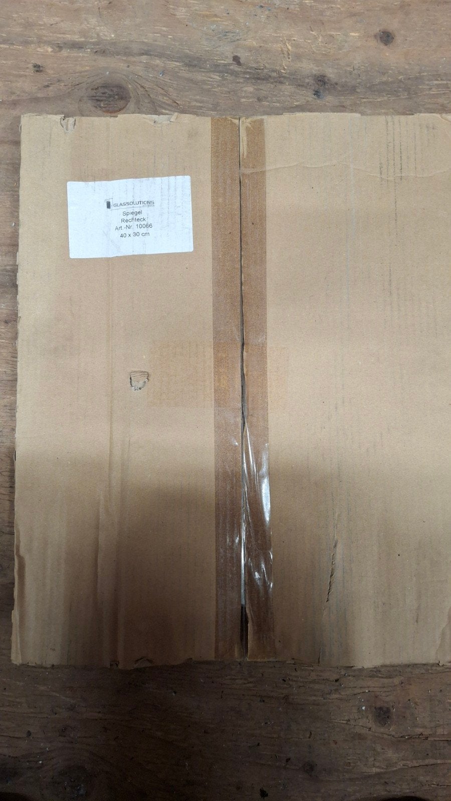 Nieuw Spiegel Rechthoek 40 x 30 cm in doos, Ophalen, Minder dan 50 cm, Nieuw, Minder dan 100 cm