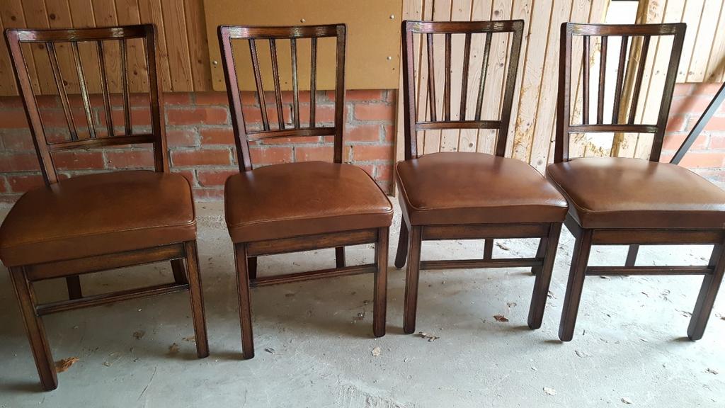 6 rac eetkamers stoelen, Antiek en Kunst, Antiek | Meubels | Stoelen en Banken, Ophalen