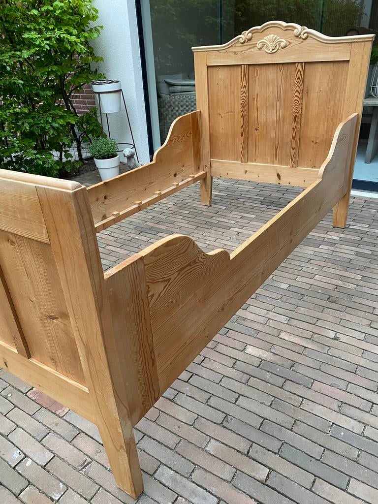 Grenen bed, Ophalen of Verzenden