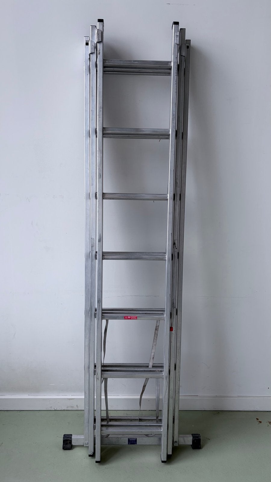 Alpe/Hymer 3x7 40047 Multifunctionele reform ladder 4+ meter, Ophalen, Gebruikt, Ladder, Opvouwbaar of Inschuifbaar
