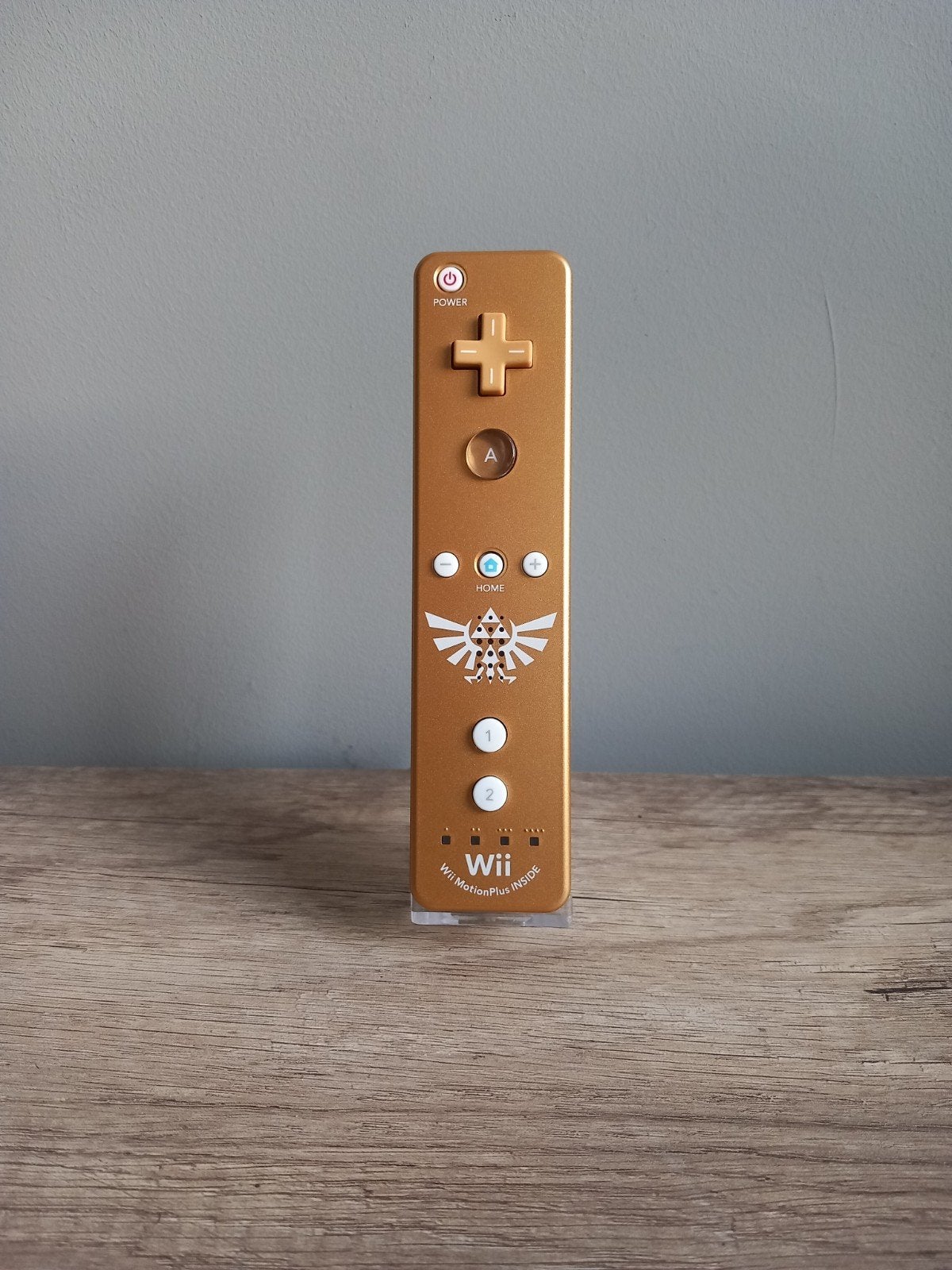 Zeldzame Gouden Zelda Wii Remote Plus Controller, Overige controllers, Ophalen of Verzenden, Zo goed als nieuw, Draadloos