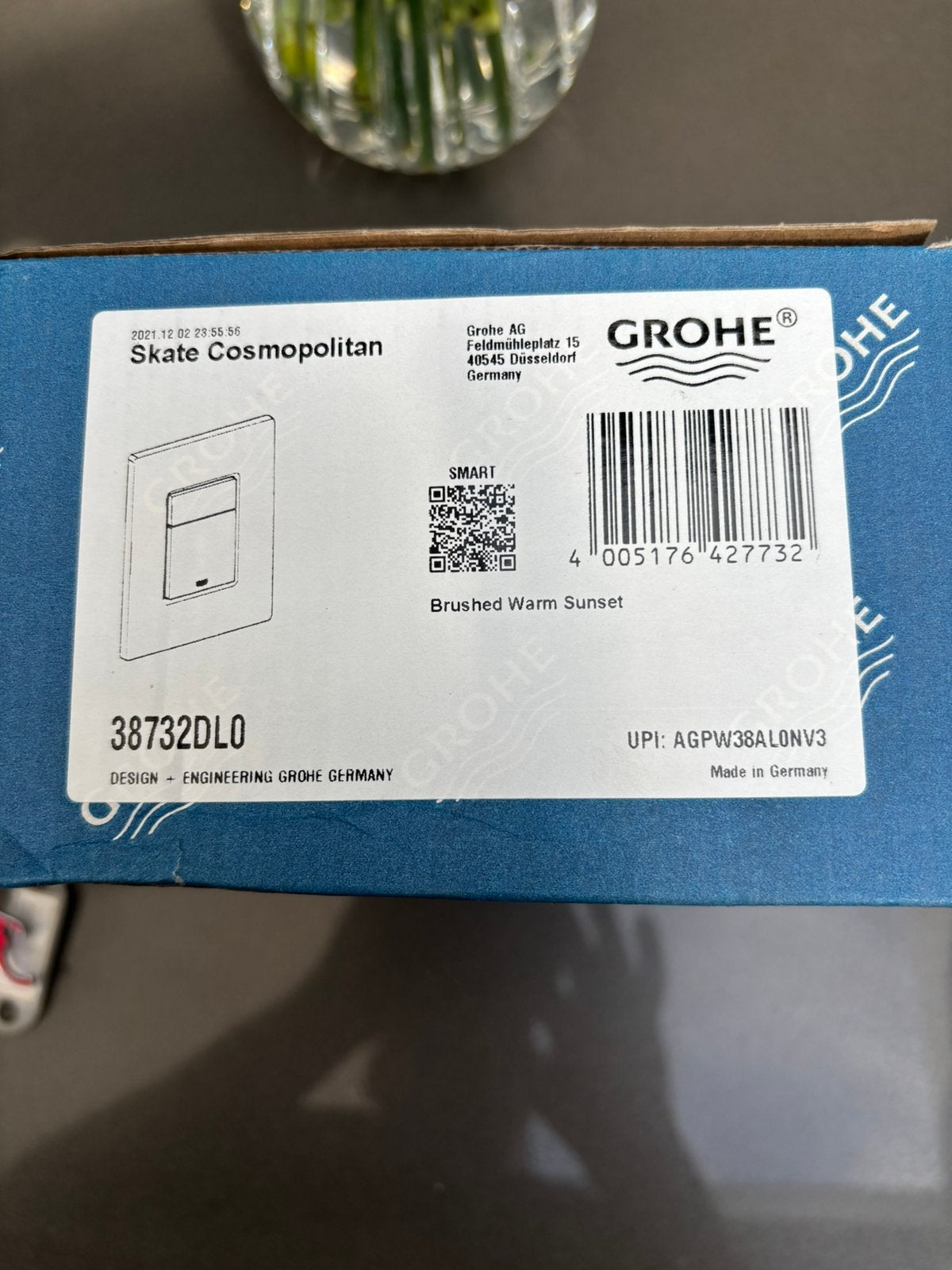 Grohe drukknop wc RVS, Ophalen of Verzenden, Nieuw