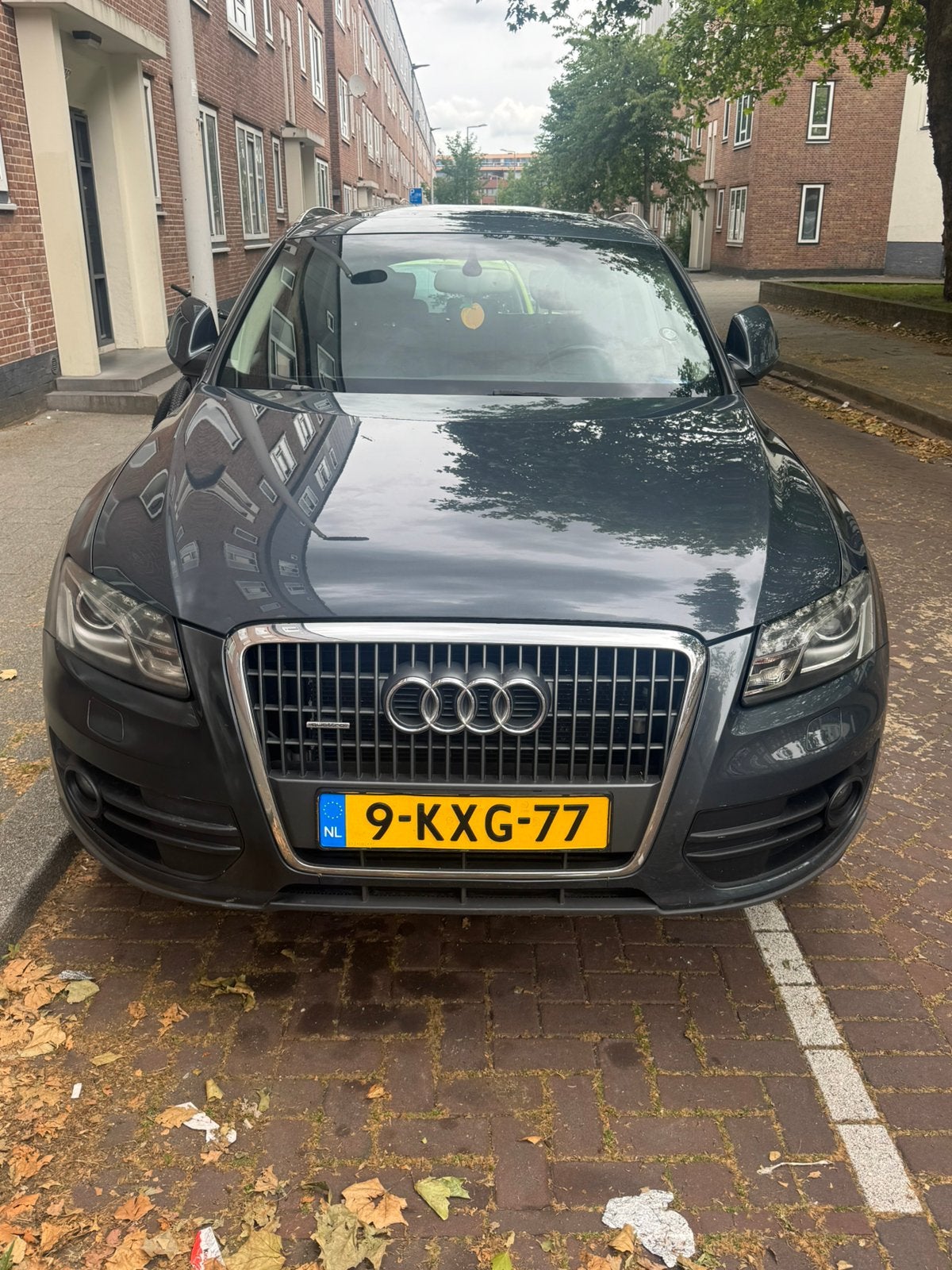 Audi Q5 2.0 tfsi, Auto's, Audi, Particulier, Q5, Benzine, SUV of Terreinwagen, Automaat, Blauw, Zwart, Vierwielaandrijving, Ophalen