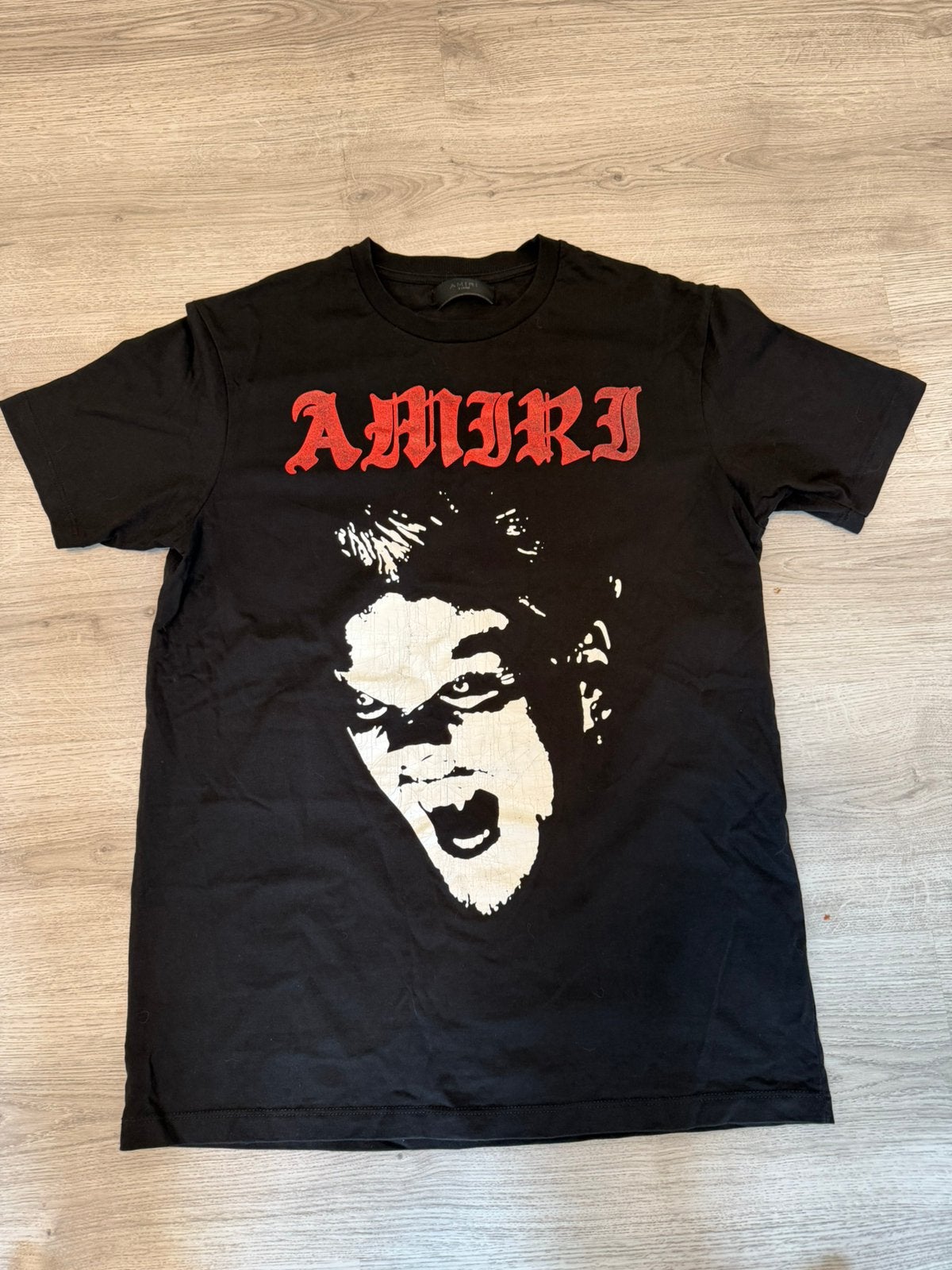 Amiri T shirt - Maat XL, Ophalen, Gedragen, Maat 56/58 (XL), Zwart