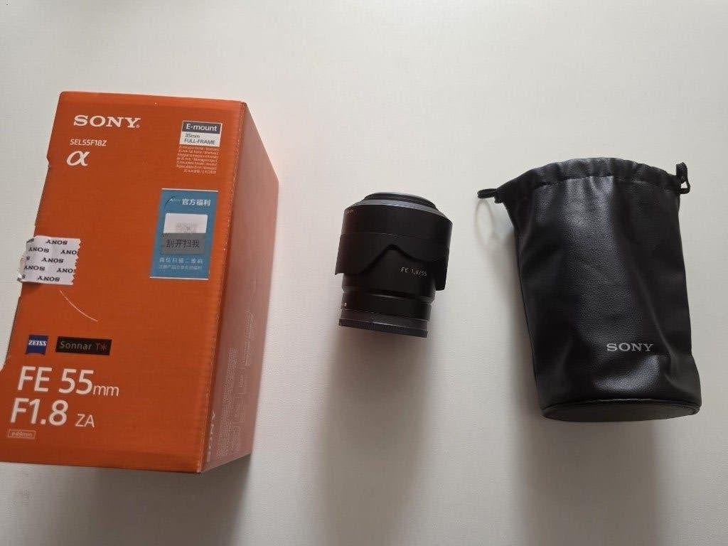 Sony FE 55mm f1.8 ZA Carl Zeiss Sonnar T Lens, Audio, Tv en Foto, Fotografie | Lenzen en Objectieven, Ophalen, Sony E-mount, Zo goed als nieuw