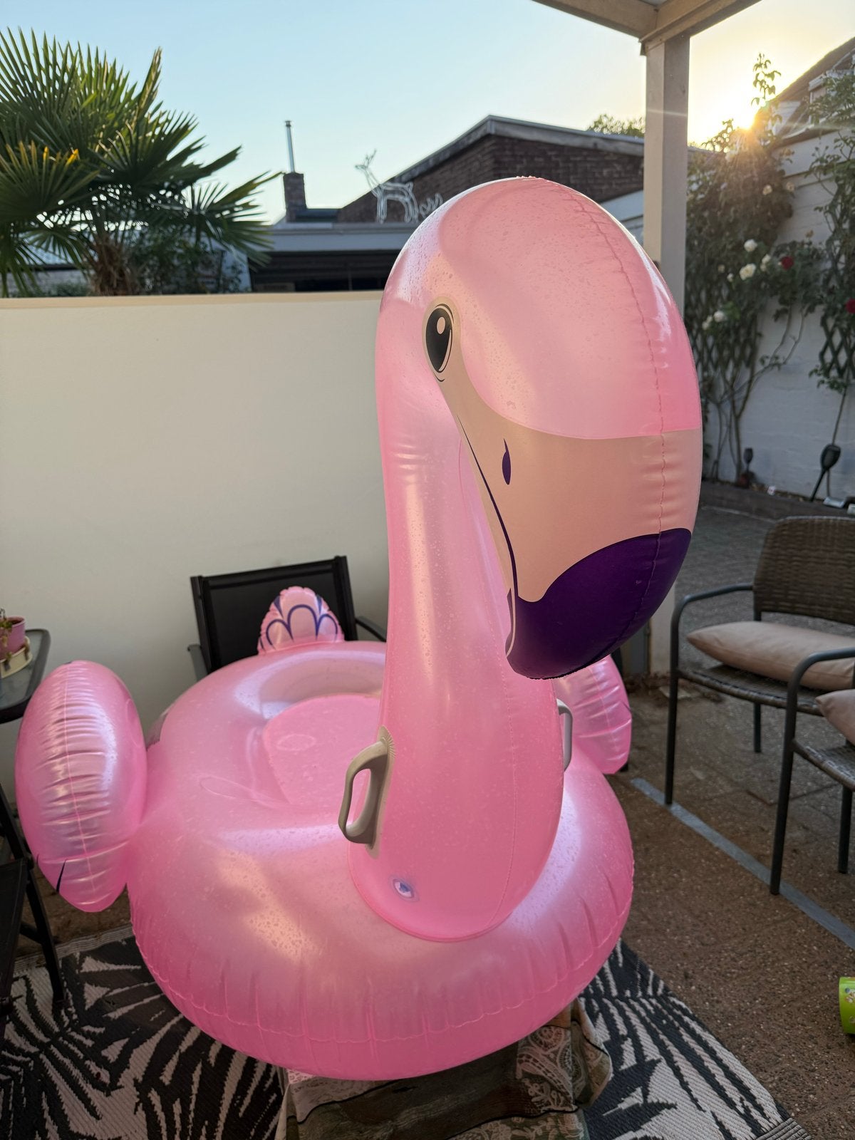 Leuke opblaas flamingo voor in het zwembad, Ophalen, Zo goed als nieuw, Overige typen