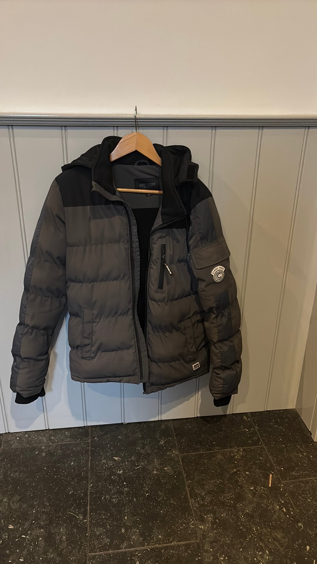 Z.g.a.n. Cars jeans winterjas maat 16 = 176, Ophalen of Verzenden, Zo goed als nieuw, Jongen, Jas