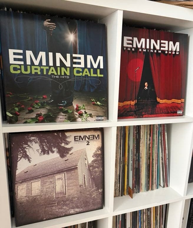 3 x Eminem vinyl set, Ophalen of Verzenden, Zo goed als nieuw