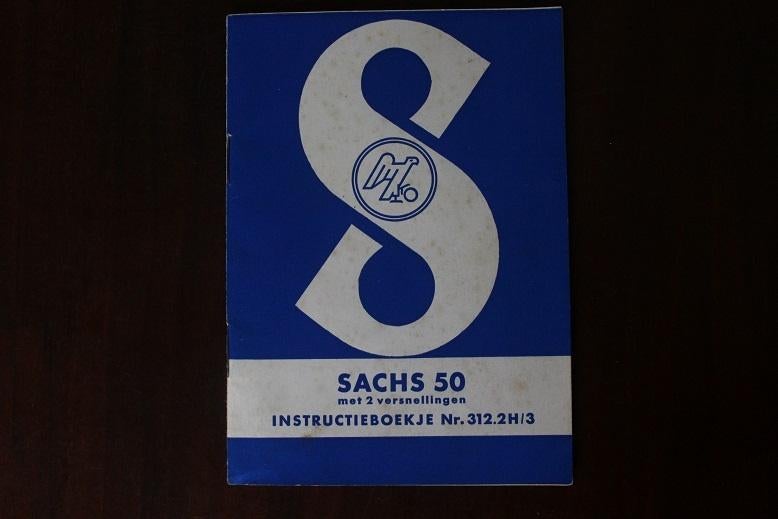 Sachs 50 met 2 versnellingen bromfiets instructie boekje, Ophalen of Verzenden, Gebruikt