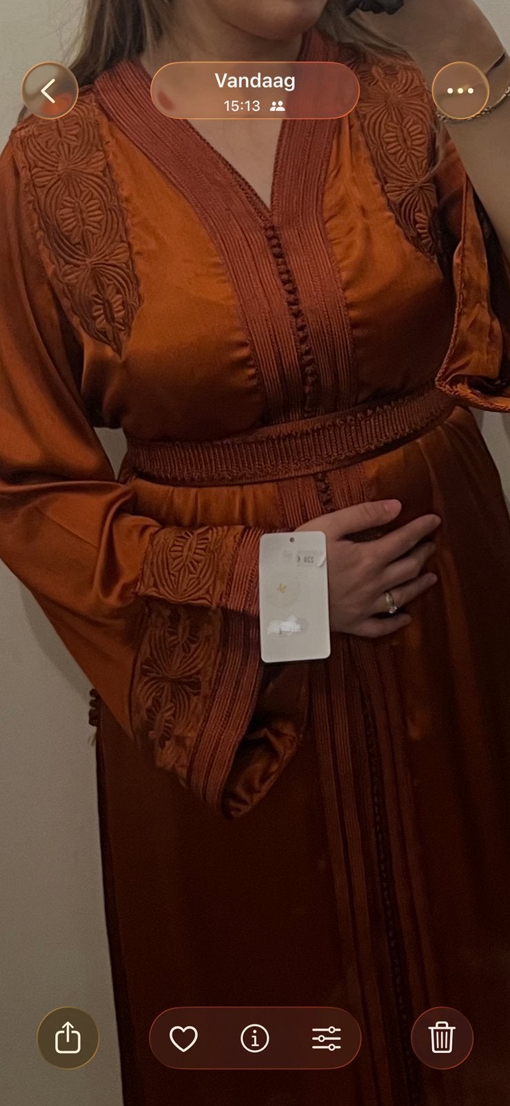 Nieuwe marokkaanse jurk takshita takchita kaftan caftan, Ophalen of Verzenden, Zo goed als nieuw, Overige typen