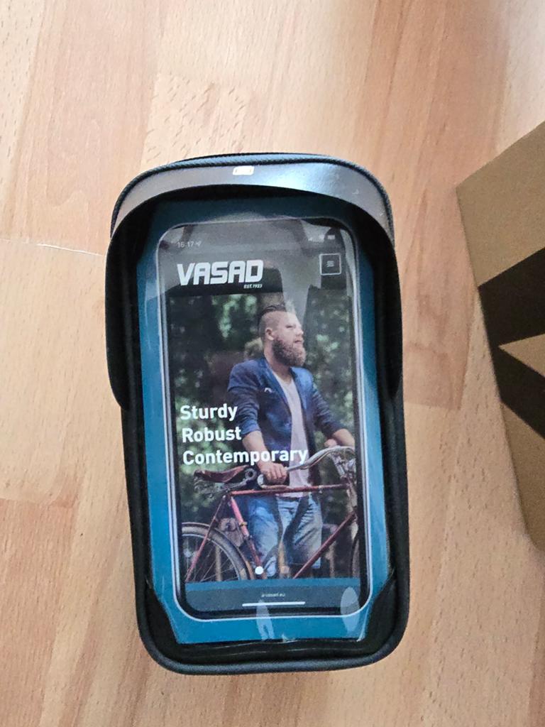 VASAD Fiets Telefoonhouder Tas - Nieuw in Doos, Ophalen of Verzenden, Nieuw, VASAD