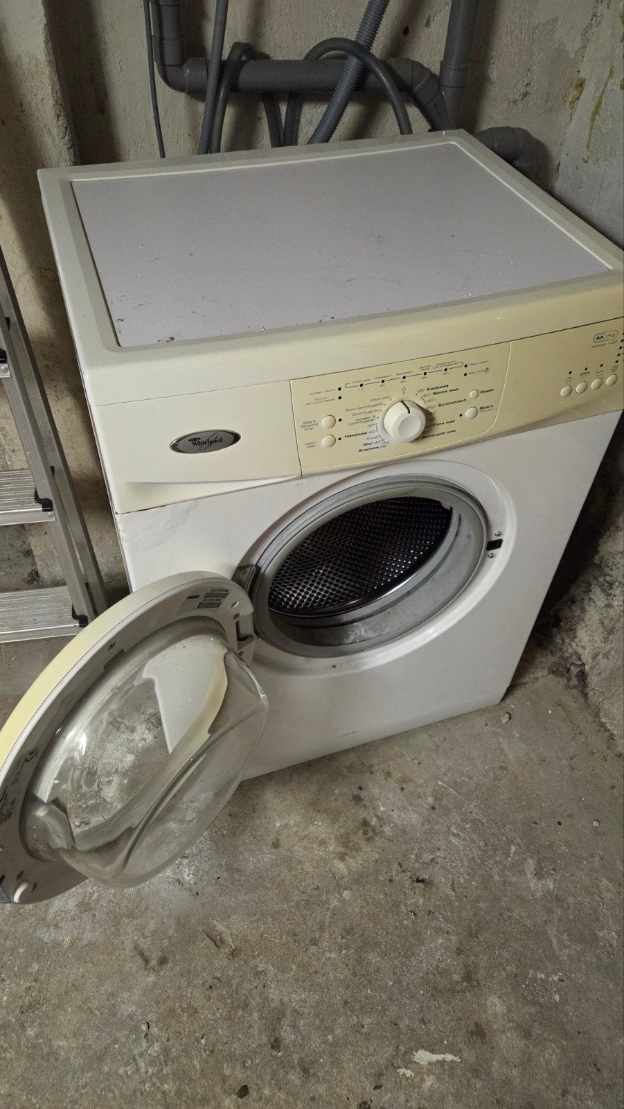 Whirlpool Indiana 1400 wasmachine - Werkt goed!, Ophalen