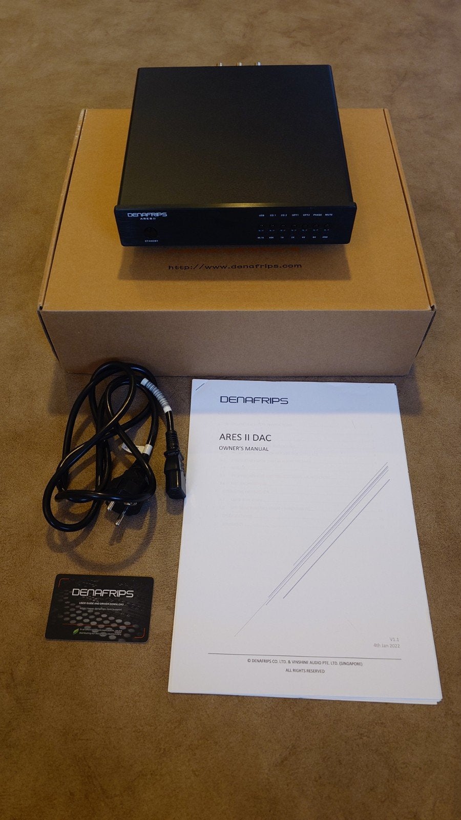 Denafrips Ares II R2R DAC, Ophalen of Verzenden, Zo goed als nieuw