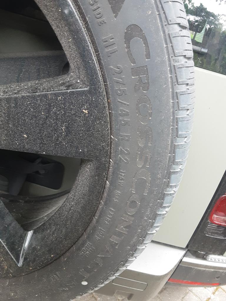 Continental 275/45 r22, Ophalen of Verzenden