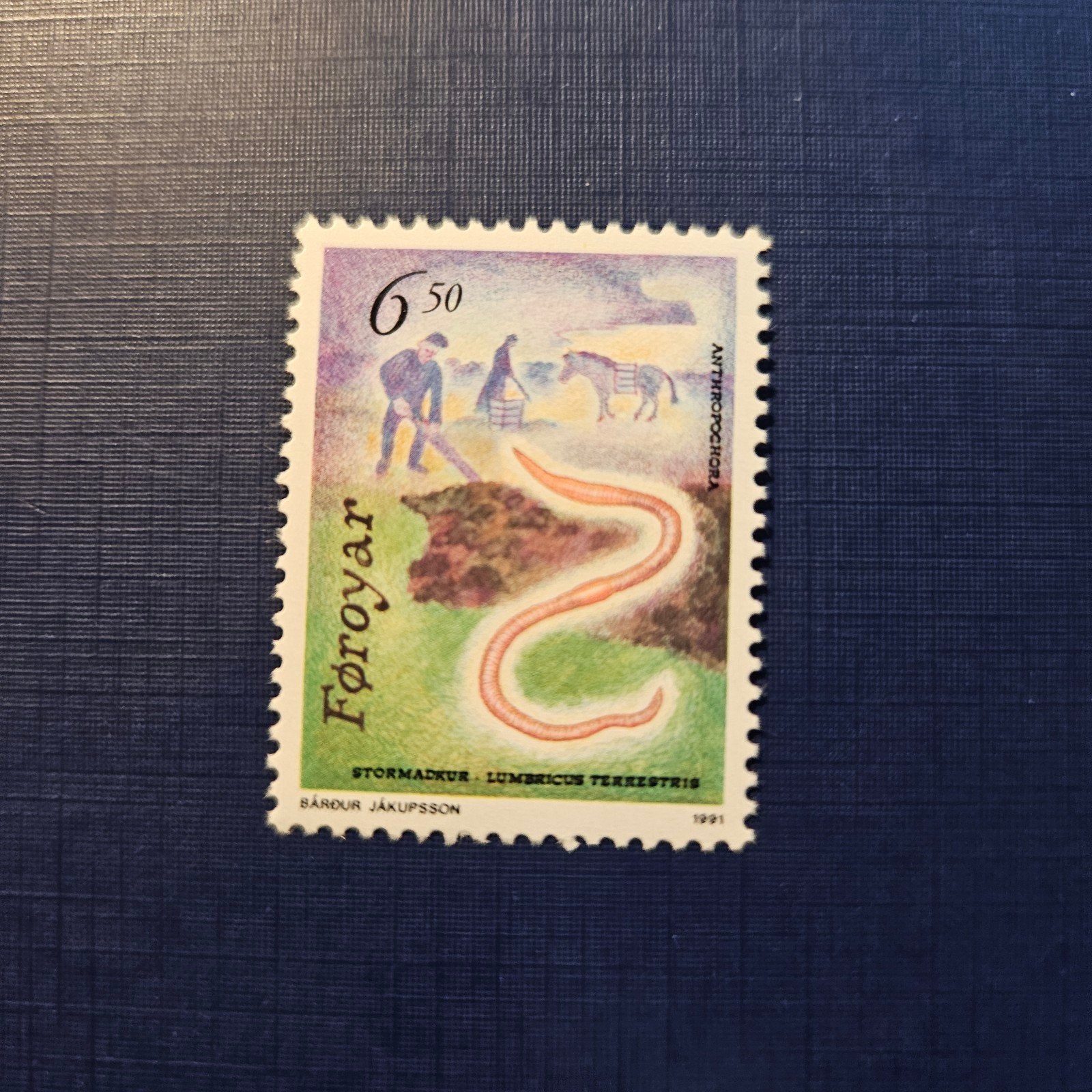 Denemarken Faeröer nr 214 pf, Postzegels en Munten, Postzegels | Nederlandse Antillen en Aruba, Ophalen of Verzenden, Postfris