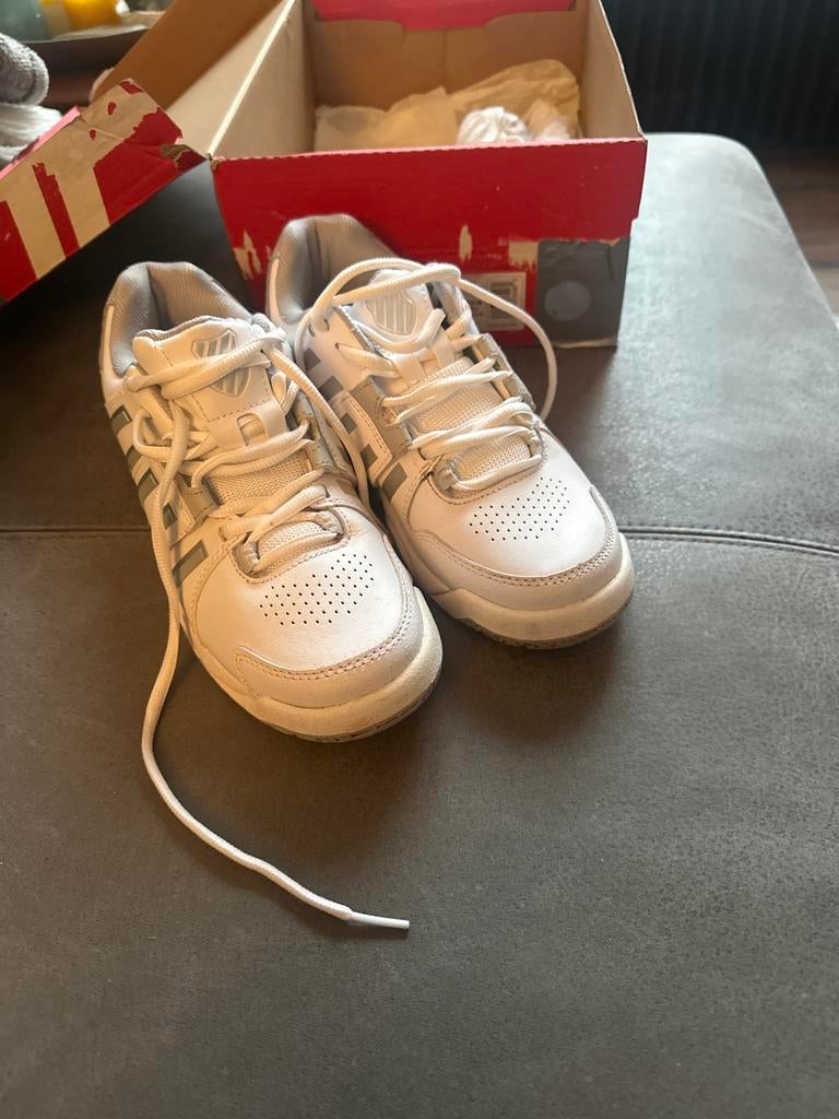 K.SWISS Accomplish IV Omni padel dames, maat 37.5, Ophalen of Verzenden, Zo goed als nieuw, Sportschoenen of Gympen, Wit