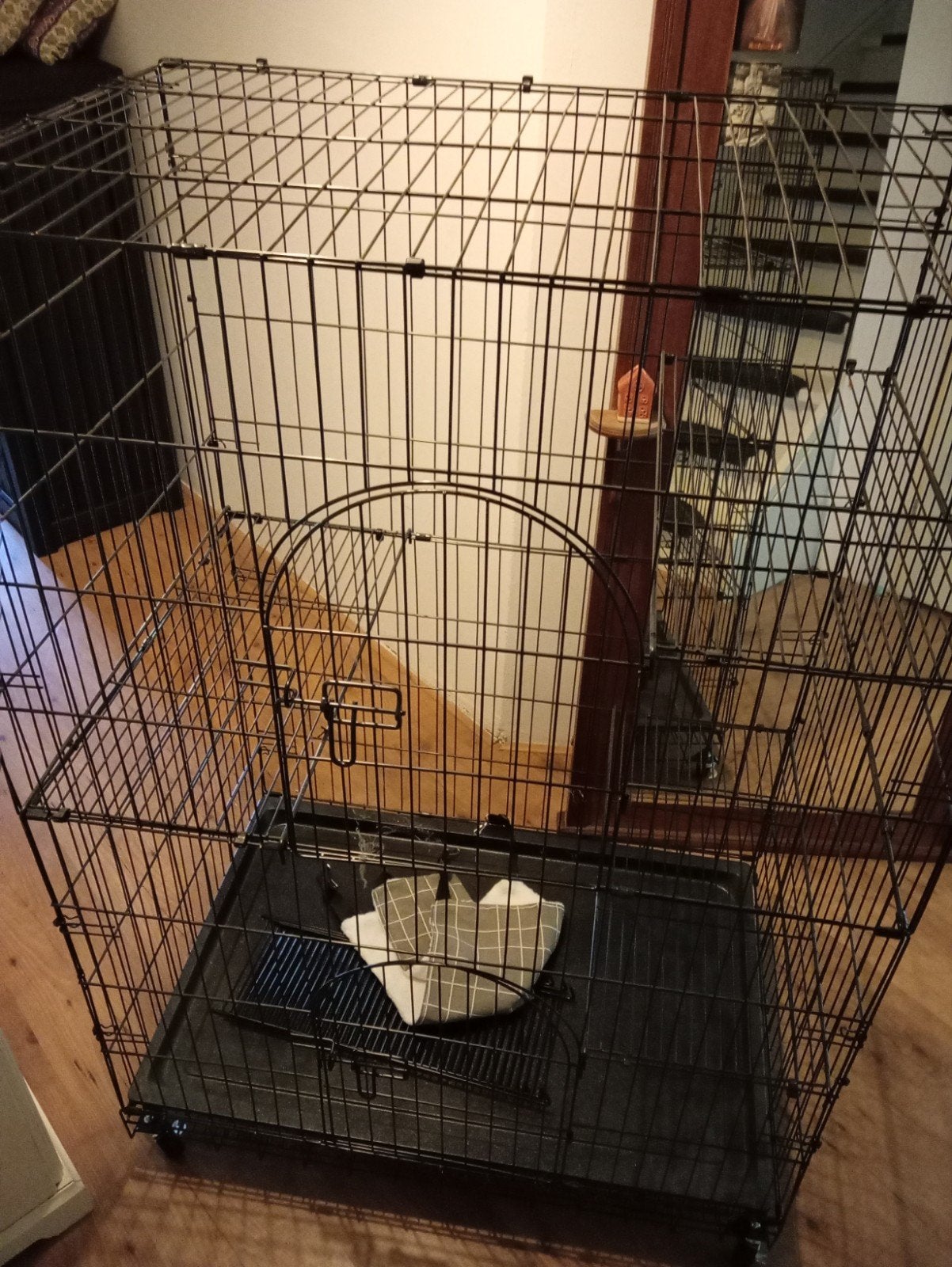 Kooi GRATIS ophalen, Dieren en Toebehoren, Hondenhokken, Zo goed als nieuw, Hondenhok, 100 cm of meer, Minder dan 75 cm, Ophalen