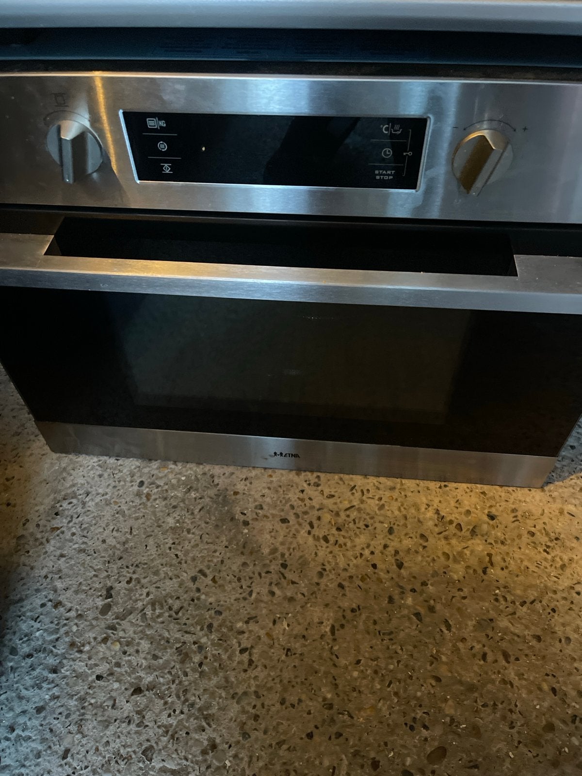 Zo goed als nieuwe inbouw oven, Ophalen, Hete lucht, Inbouw, 55 tot 60 cm
