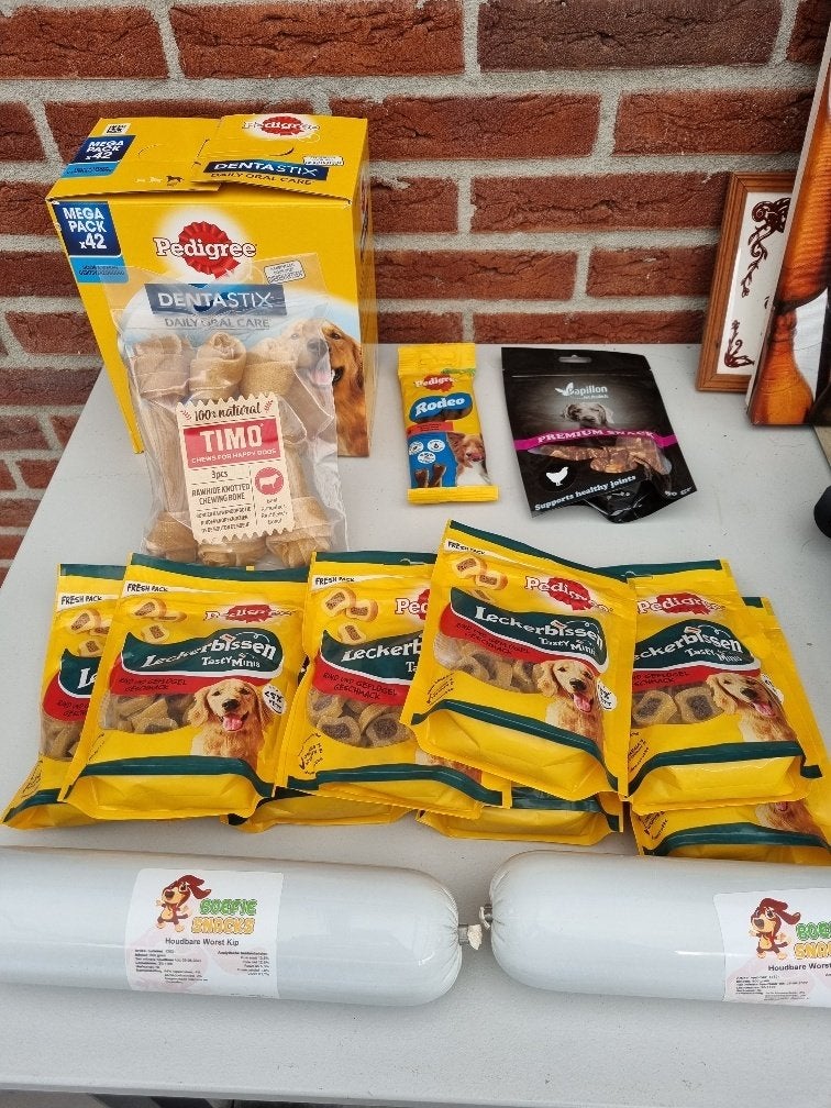 Diverse honden snacks., Dieren en Toebehoren, Ophalen of Verzenden, Hond