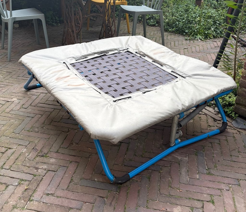 Minitrampoline 110-110cm gratis, Sport en Fitness, Turnen, Maat 36 t/m 42, Ophalen, Gebruikt, Materiaal
