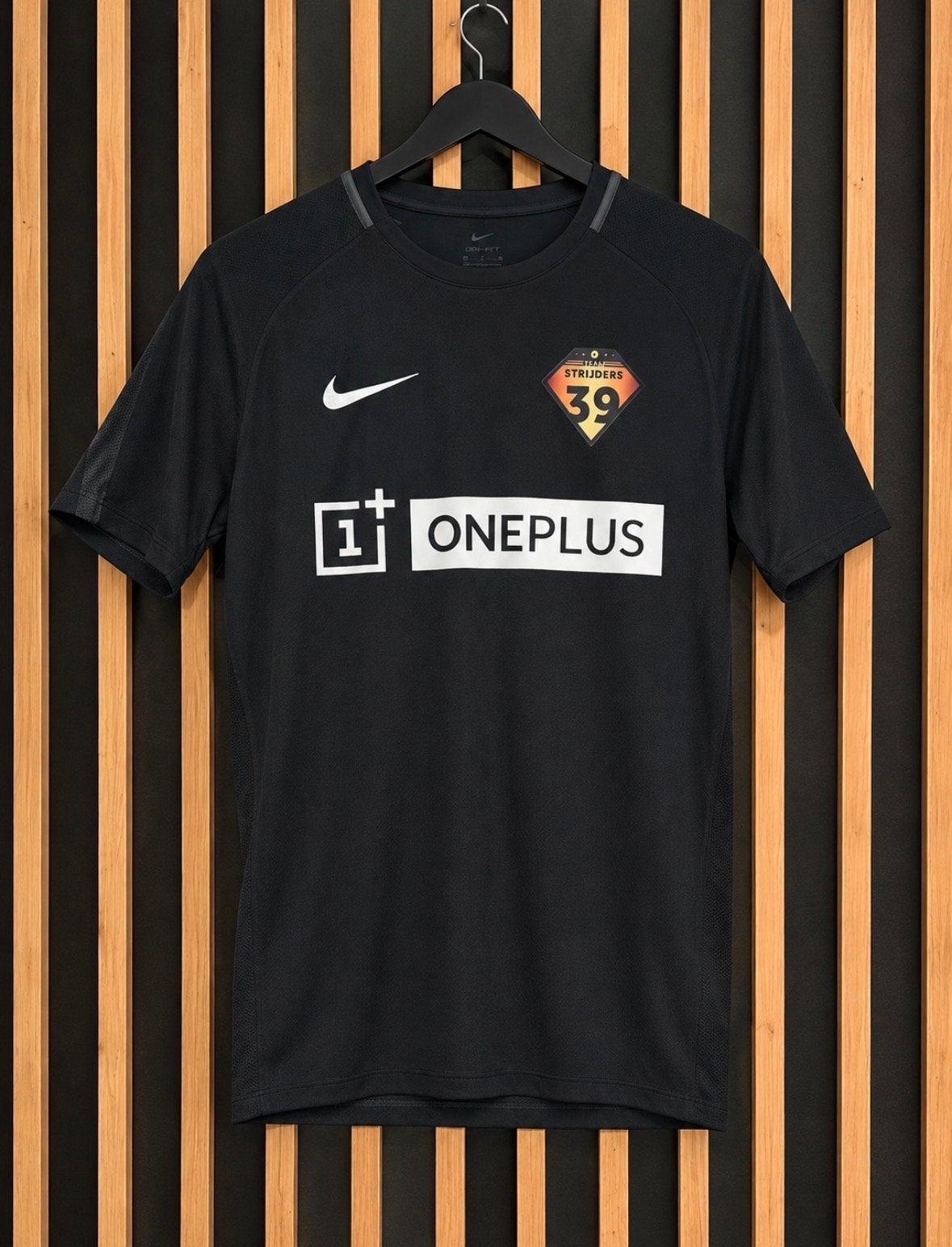 Team Strijders sportshirt - Koen Weijland maat S, Ophalen of Verzenden, Gedragen, Overige maten, Zwart