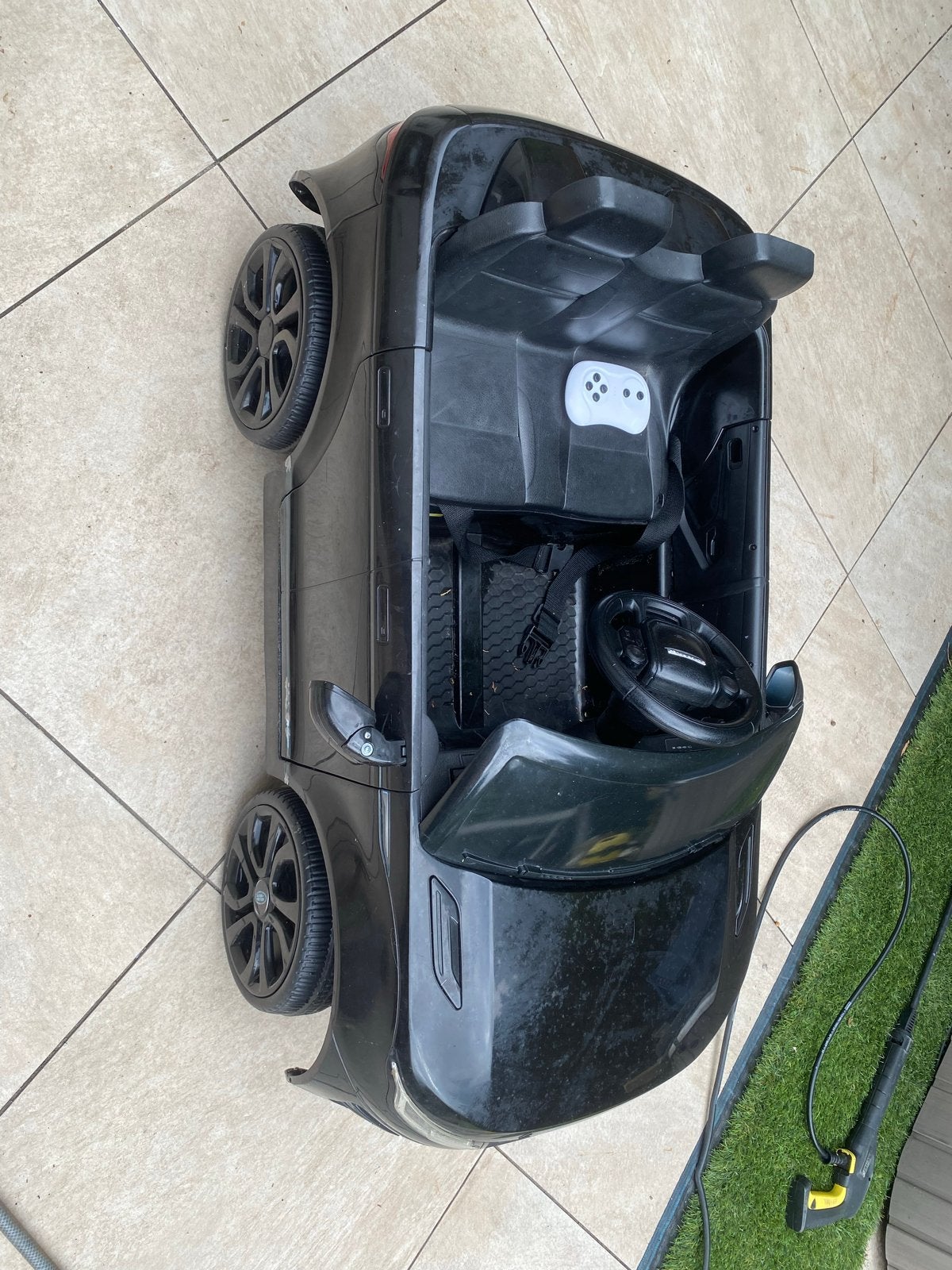 Land Rover kinderauto elektrisch - accu  afstandsbedie, Ophalen, Gebruikt