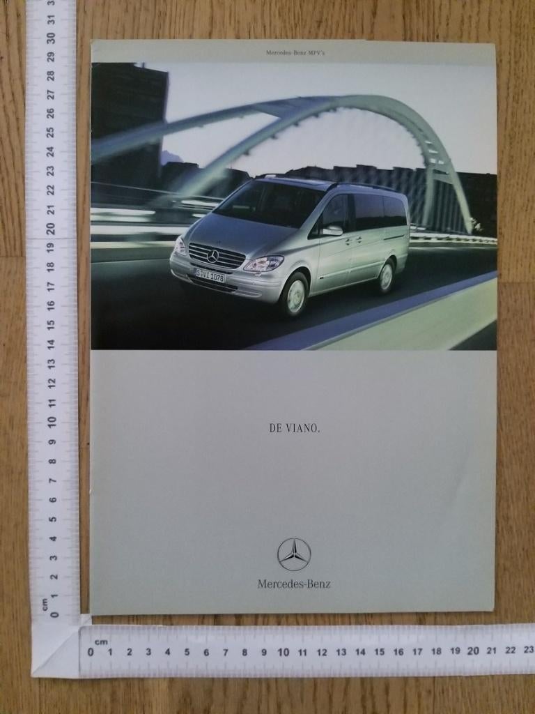 Mercedes Viano brochure 2005, Ophalen of Verzenden, Gelezen, Mercedes